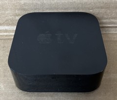 Apple TV 4K (1st Gen) 32GB HDR Media Streamer A1842 -USED , Black (MQD22LL/A)