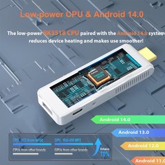 Android TV Stick 4K, NEW TV Stick Android 14.0 2GB RAM 16GB ROM Ultra HD RK35…