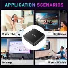 TV98 PLUS Android 14.0 Smart TV Box Quad Core UHD 8K BT5.0 5G WiFi Media Player