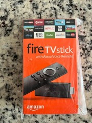 Amazon Fire TV Stick with Alexa Voice Remote.
