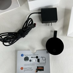 Google Chromecast Ultra 4K Digital Media Streamer – Black (GA3A00403A14)