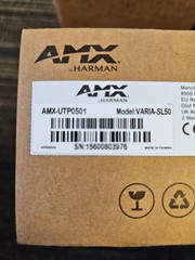 AMX Varia SL, 5.5” Portrait Ultra-Slim Wall Mount Touch Panel – AMX-UTP0501