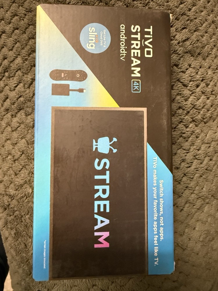 TiVo Stream 4K Media Streamer – Black