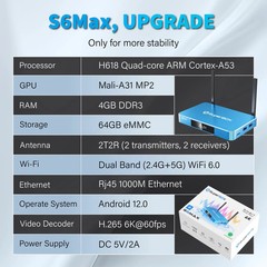 Superbox S6 MAX TV Box Factory delivery on the Service guarant Auto updating