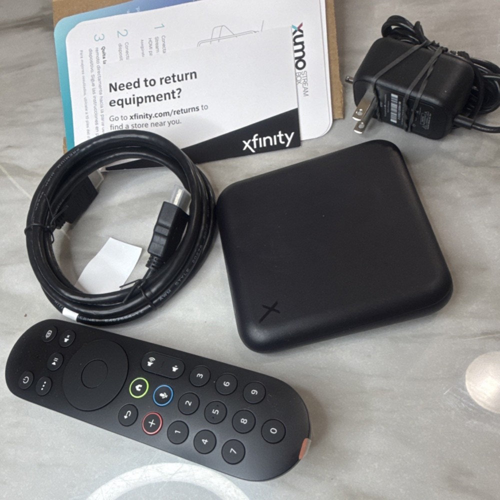 XFINITY XiOne-SC (B) Media Streaming Box Dolby Vision Atmos HDMI Remote