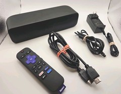 Roku Streambar SE 4K HDR Streaming Media Player & Compact Soundbar Black 9104X