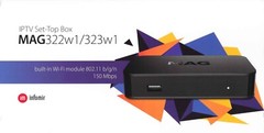 Infomir Mag322w1 with built-in WiFi – OPEN BOX(New & Unused)