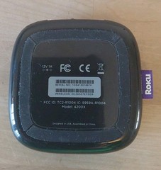 Roku 3 Streaming Device 4200X with Remote and Power Supply