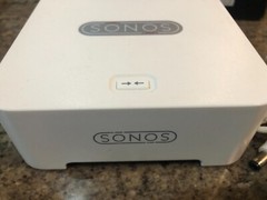 Sonos BRIDGE BR100 Wireless HiFi System – White BRIDGUS1 – with Power Supply