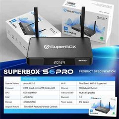 SuperBox S6 Pro Android TV Box – No Fees – Authorized Distributor – Fast Ship!