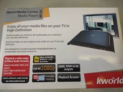 Kworld M120 Home Media Center Media Player full hd 1080p