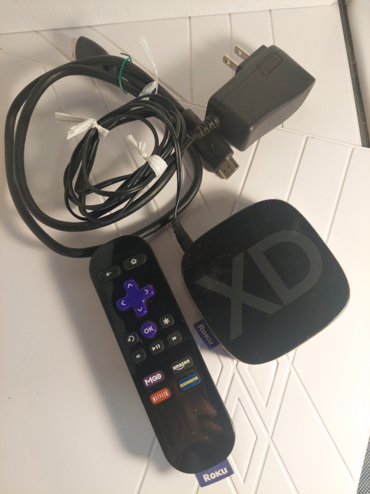 Roku 2 XD (2nd Generation) Media Streamer Model 3050X w/Remote Power Cord