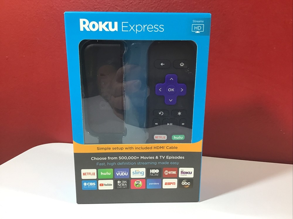 Roku Express HD Media Streamer 3900R new sealed