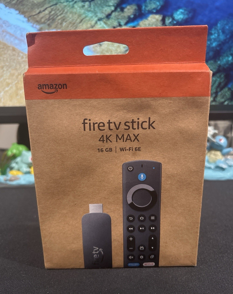 Amazon Fire TV Stick 4K Max 16GB Wi-Fi 6E Alexa Voice Remote NEW Sealed