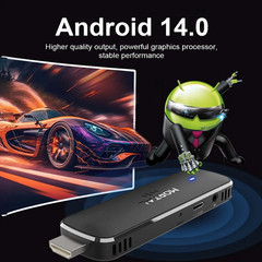 Mortal Android 14 TV Stick Full HD 4K 1080P Wifi 6 Google Voice NETFLIX Youtube