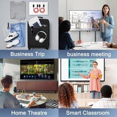 Wireless HDMI Transmitter and Receiver,Portable Wireless HDMI Extender Kit,Pl…