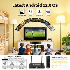 superbox s6 max 64GB Streaming Media Player with Remote Control