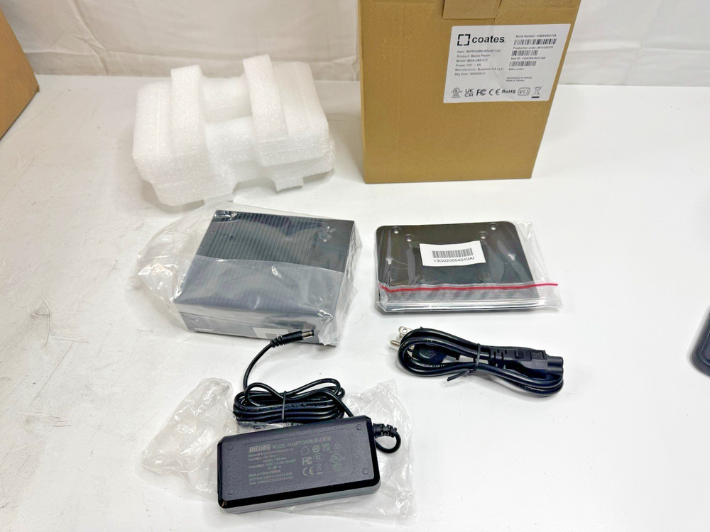 Coates Digital Signage HD Media Player J6412 Fanless PC COATES-6412-NA