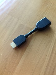 Google Chromecast (1st Generation) HDMI Media Streamer Black H2G2-42 Complete