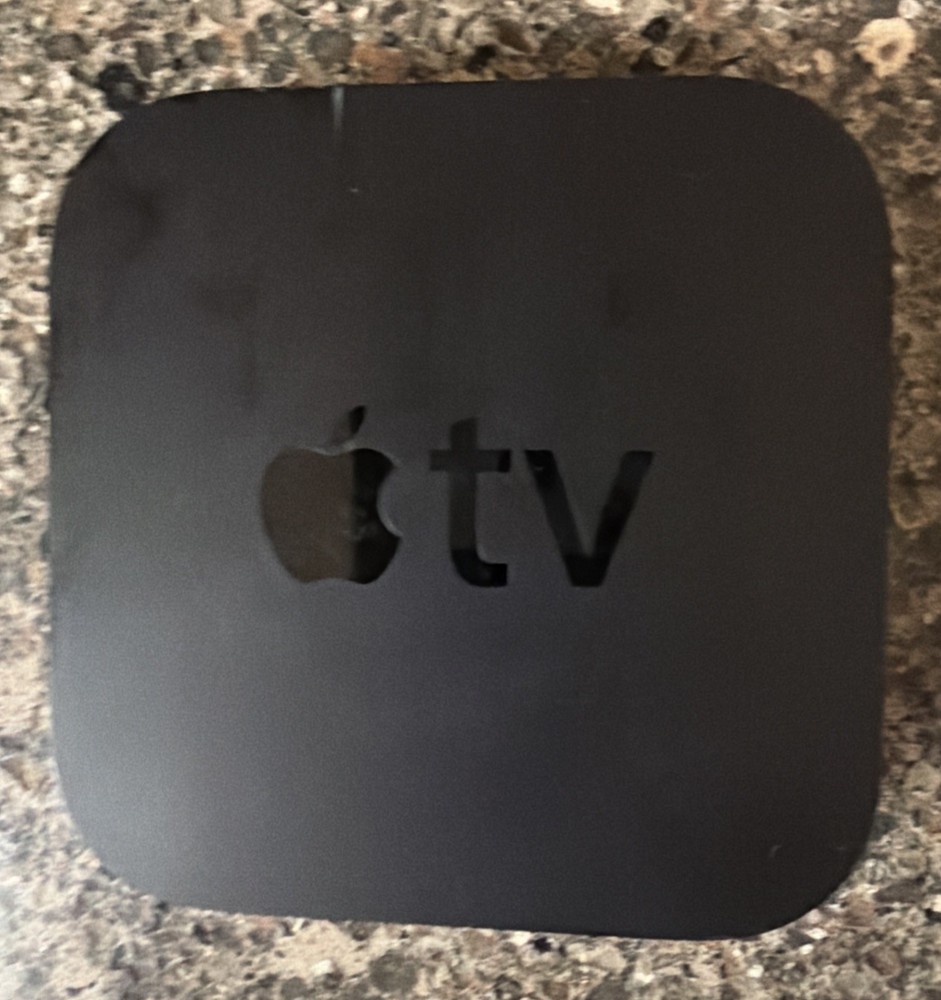 Apple TV 3rd Generation Model A1469 No Power Cable & Remote For Parts