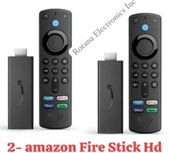 Lot Of 2-Amazon Fire TV Stick 3rd Gen HD with Alexa includes TV controls New*