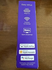 Roku Express HD Streaming Media Player 3930R Black + Remote HDMI Cable *NEW*