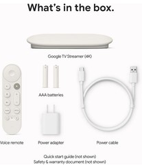 Google TV Streamer 4K – Fast 4K Streaming with Voice Control for Smart TV