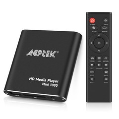 1080p Mini HDMI Media Player – Ultra HD Digital Player for MKV, RM, USB & SD Car