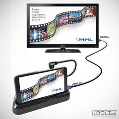 Universal Phone Streamer HDMI XL MHL HD (PC & MAC) & Charging Dock – Micro USB