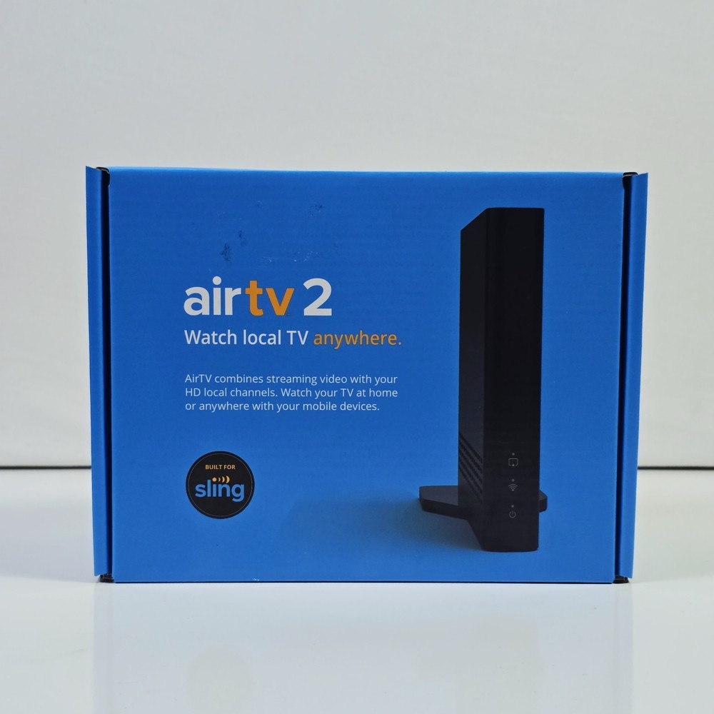 AirTV 2 Dual-Tuner Local Channel Streamer Wi-Fi OTA DVR Ready – BRAND NEW SEALED