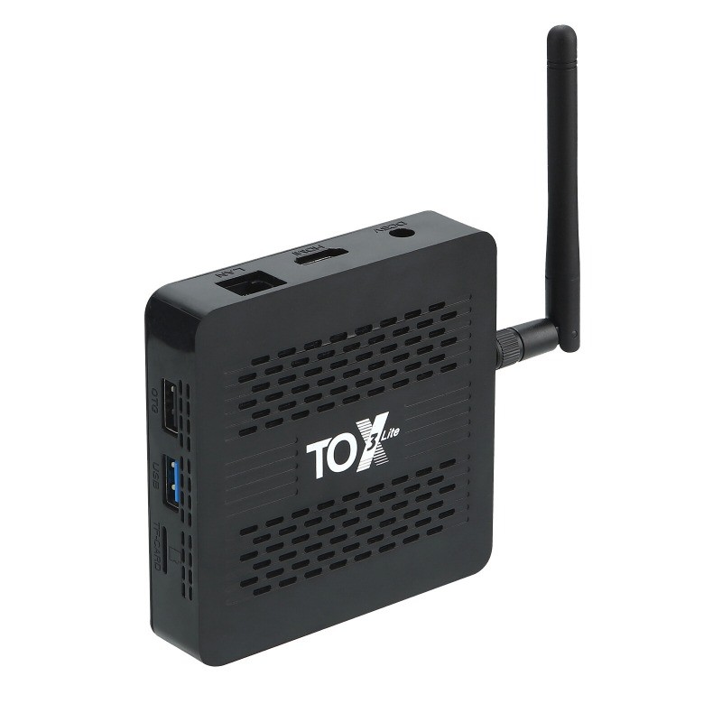 Quad Core Amlogic S905X4 Android 11.0 4GB+32GB Smart TV Box 2.4G 5G 1000M TOX3