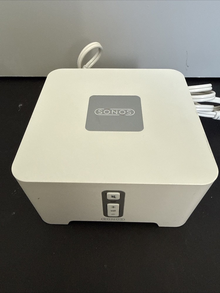 Sonos ZonePlayer ZP80 Digital Music System White, Working, Power Cord, No Remote
