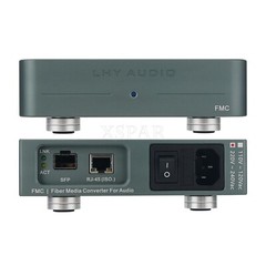 LHY FMC Audio HiFi Enthusiasts Ethernet Purifier Optical Transceiver with OCXO