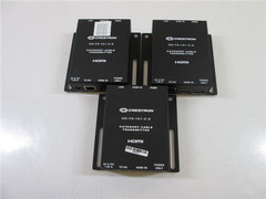 Crestron HD-TX-101-C-E HDMI HDBaseT Wall Plate Transmitter AV Lot of 3