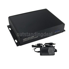 4K Video Decoder H.265 H.264 HDMI VGA CVBS Ultra Low Latency AV 4K Decoder ot25