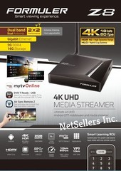 FORMULER Z8 Dual Band 5G Gigabit LAN 2GB RAM 16GB ROM 4K + FREE 3 IN 1 CHARGER