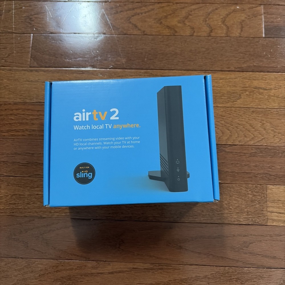 AirTV 2 Local Channel Streamer Watch Local TV Anywhere Built for Sling Sealed