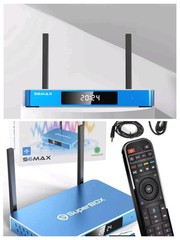 2025 SuperBox S6Max MediaPlayer SmartBox TVBox No monthly fees Fast Shipping