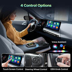 3-In-1 Magic Video Box for Streaming Netflix/Youtube/Tiktok, Wireless Carplay Ad