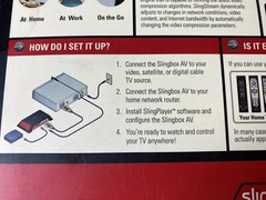 Sling Media Slingbox AV SB240-100 Streamer Digital Stream In Box Exc Condition