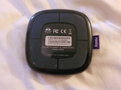 ROKU 1 Media Streamer With Power Cord MODEL #2710X Pre-owned No Remote