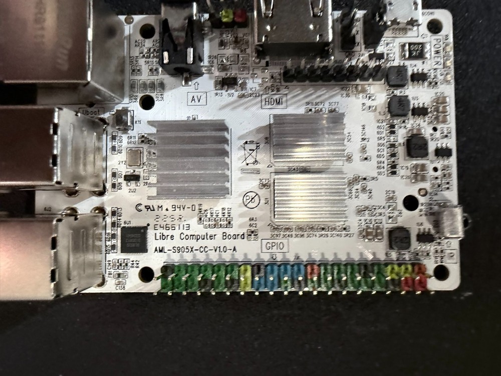 Libre Computer AML-S905X-CC Le Potato Single Board Computer w/ Heatsink and case