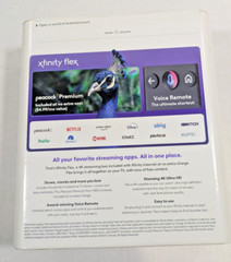 Xfinity Flex 4K Ultra HD Streaming TV Box Say It, See It Remote – New Sealed Box