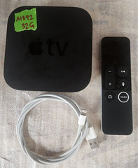 Apple TV 4K (1st Generation) Media Streamer Model #A1842 (32GB)