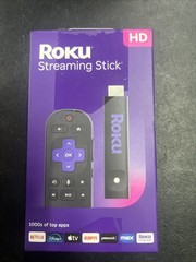 Roku 3840R Streaming Stick HD Media Player with Voice Remote – 2025 Model