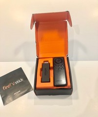 Amazon Fire TV Stick Model W87CUN 1st Gen & Remote Control AC Adapter HDMI Cable