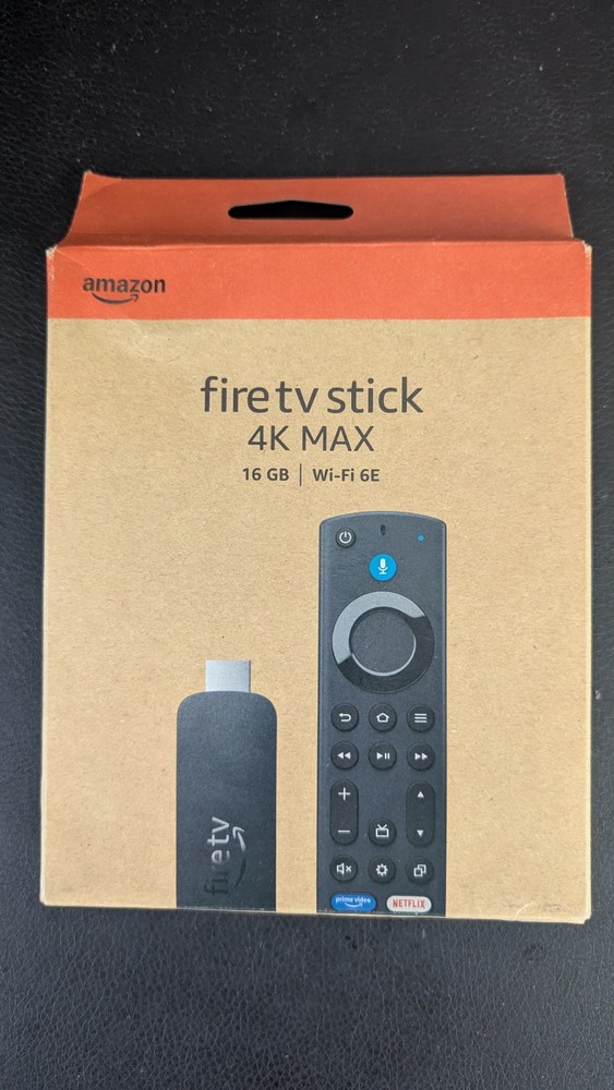 Amazon Fire TV Stick 4K Max 16GB | New | WiFi6E | Alexa | Ultra HD