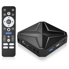 4K 8K Android TV Box, Smart Streaming Device, WiFi 6, Dual-Band, 2GB RAM, 16GB S