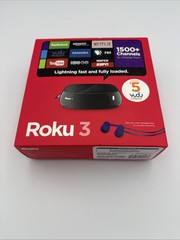 Roku 3 4200RW (3rd Generation) Media Streamer – Black