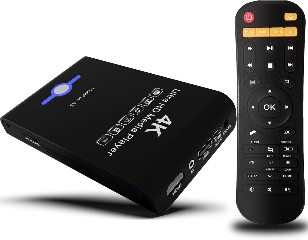4K HDMI 2in1 Media Player HDD Enclosure Digital